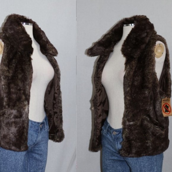 Jou Jou Brown Vest - Picture 10 of 15